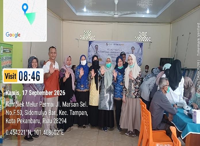 Seratus Warga RW 16 Perum Melur Permai Ikuti Tracing TB, drg Gina Berikan Edukasi Singkat